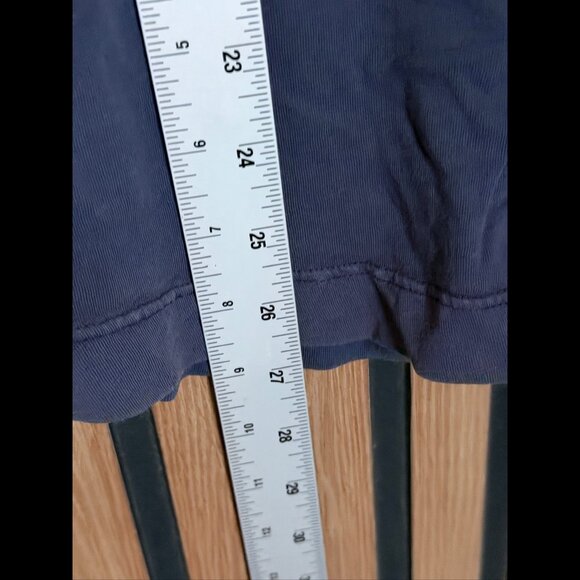 Buck Mason T Shirt Medium Blue Navy Short Sleeve Casual Tee 100% Cotton - Picture 4 of 8